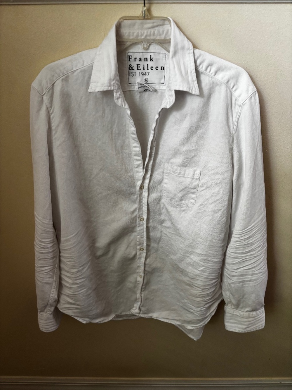 Frank & Eileen Shirt Famous Denim Long Sleeve Button Up H25